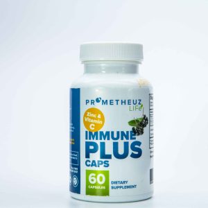 Immune Plus: Elderberry, Garlic, Echinacea, Vitamin C + Zinc